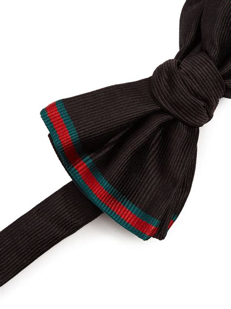 gucci bow tie mens|gucci tie outlet.